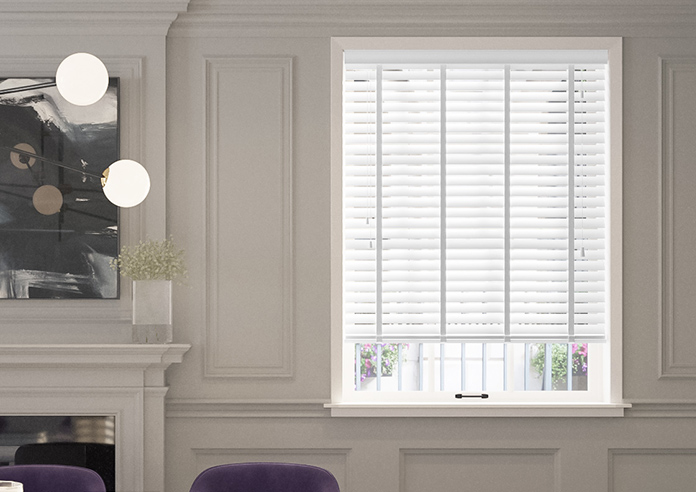 Ecowood Deluxe, Emperor White Satin - Venetian Blind - Image 3